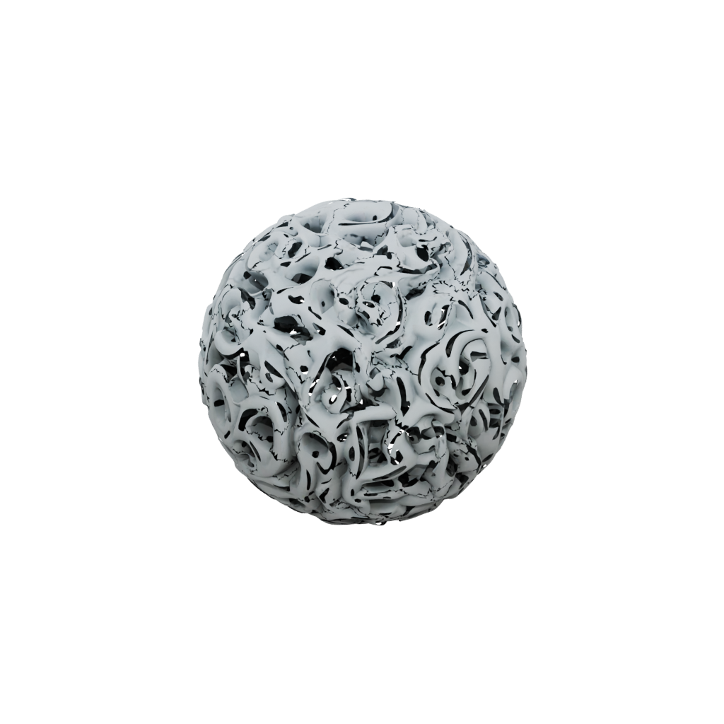 Galaxy Pocket Kinetic Flow Ball — fidgets 3D print model, STL