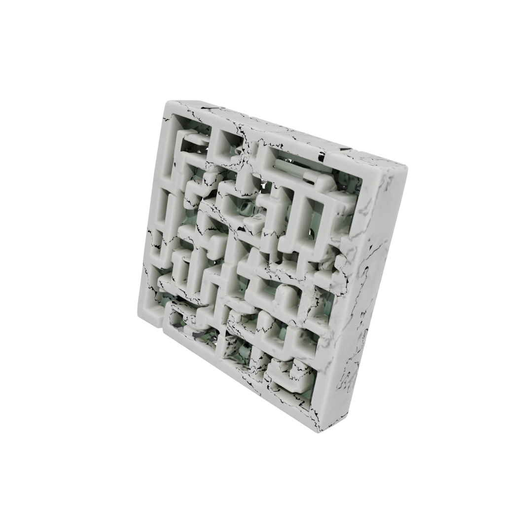 Galaxy Pocket Marble Maze Pocket Puzzle — fidgets 3D print model, STL