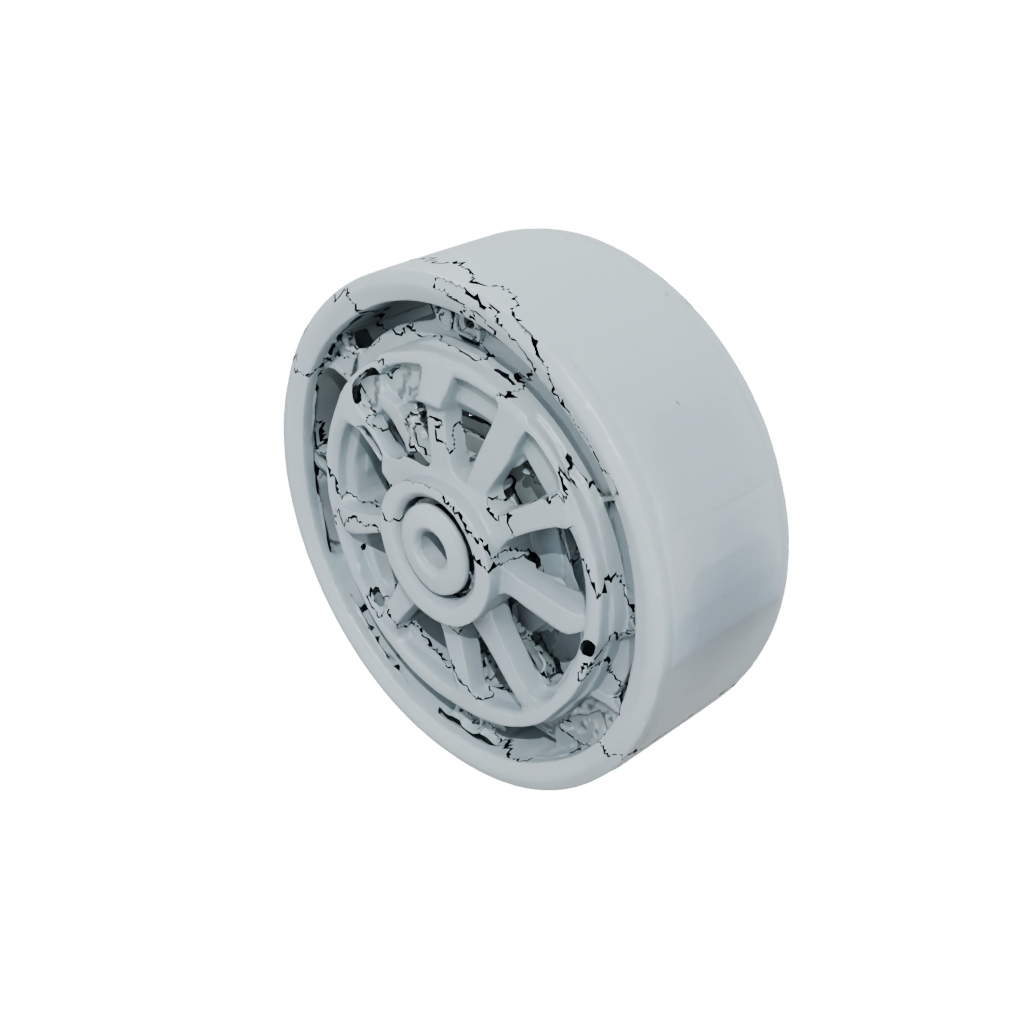 Galaxy Pocket Ratchet Click Wheel — fidgets 3D print model, STL