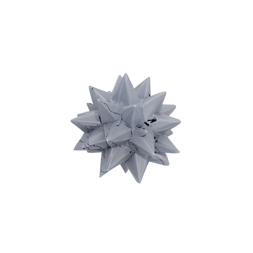 Galaxy Pocket Tri-Bar Flip Toy — fidgets 3D print model, STL
