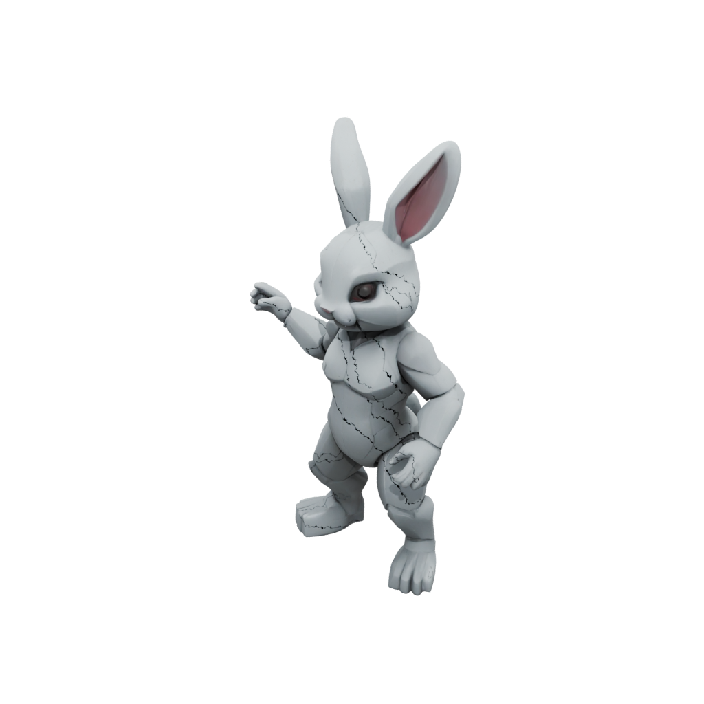 Galaxy Big Articulated Bunny