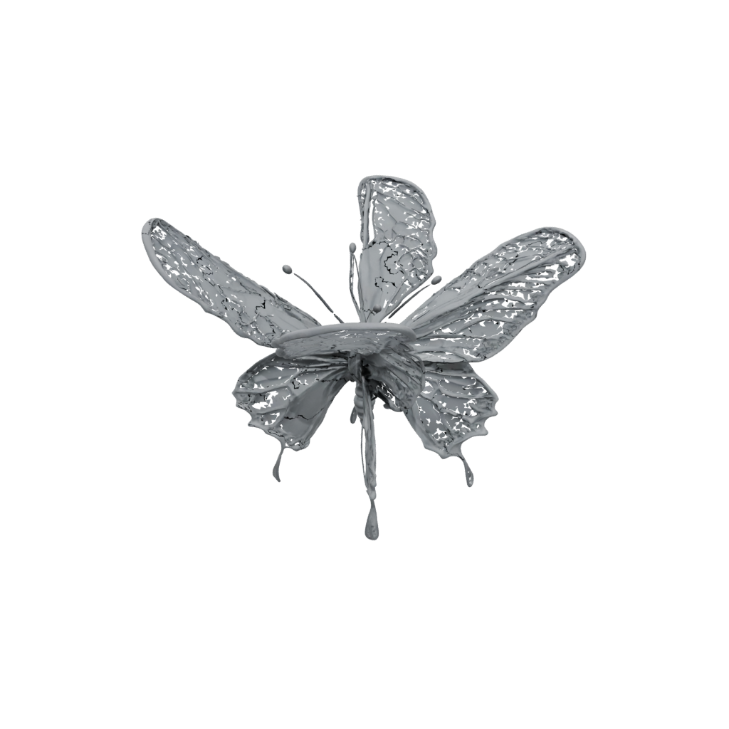 Galaxy Big Articulated Butterfly