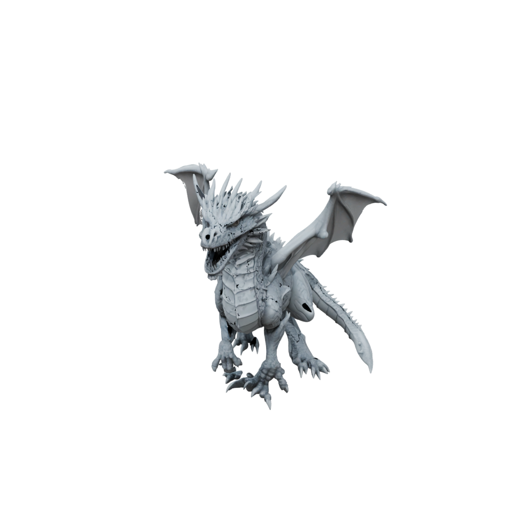 Galaxy Big Articulated Dragon Long