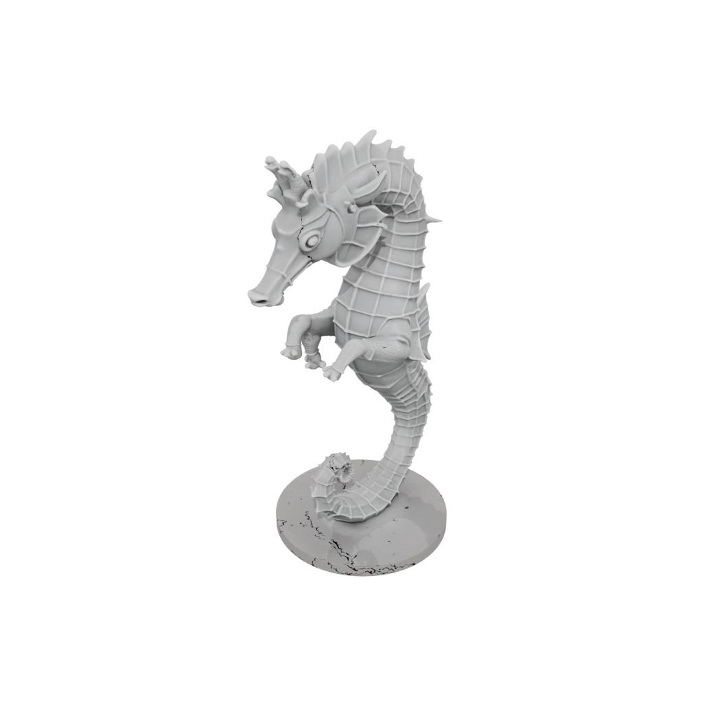Galaxy Big Articulated Seahorse
