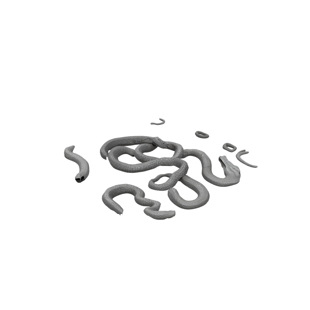 Galaxy Big Articulated Snake Long