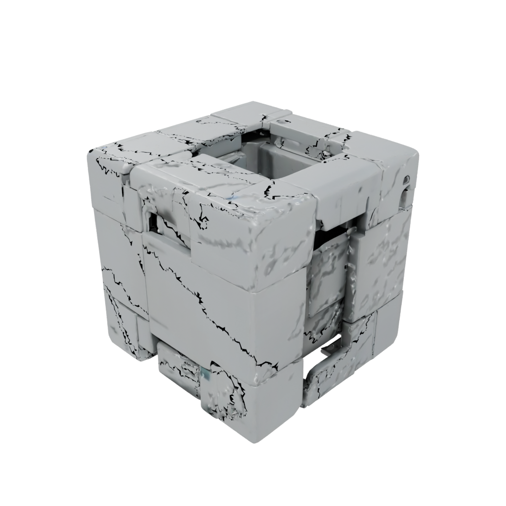 Galaxy Big Folding Hinge Cube
