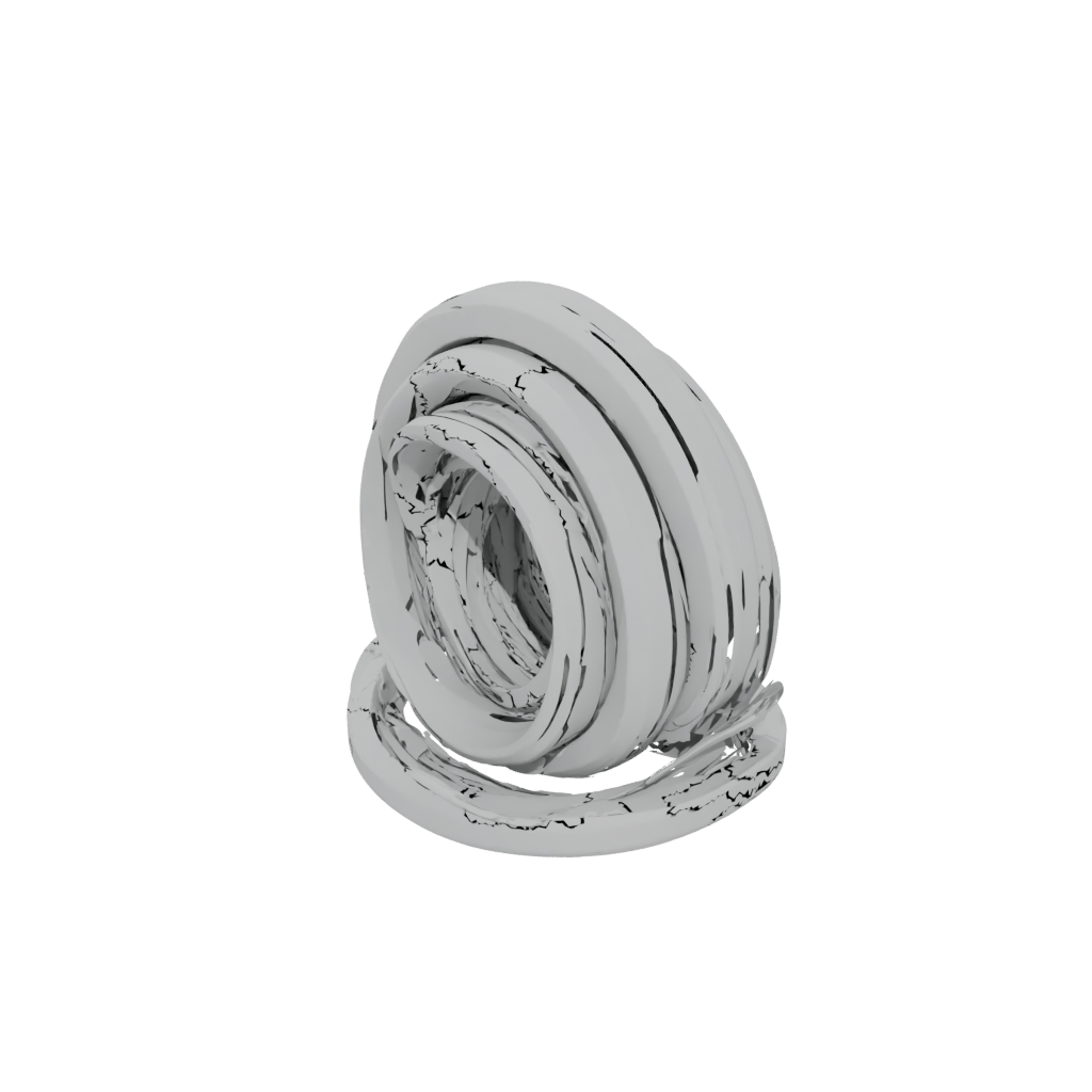Galaxy Big Nested Rotating Rings