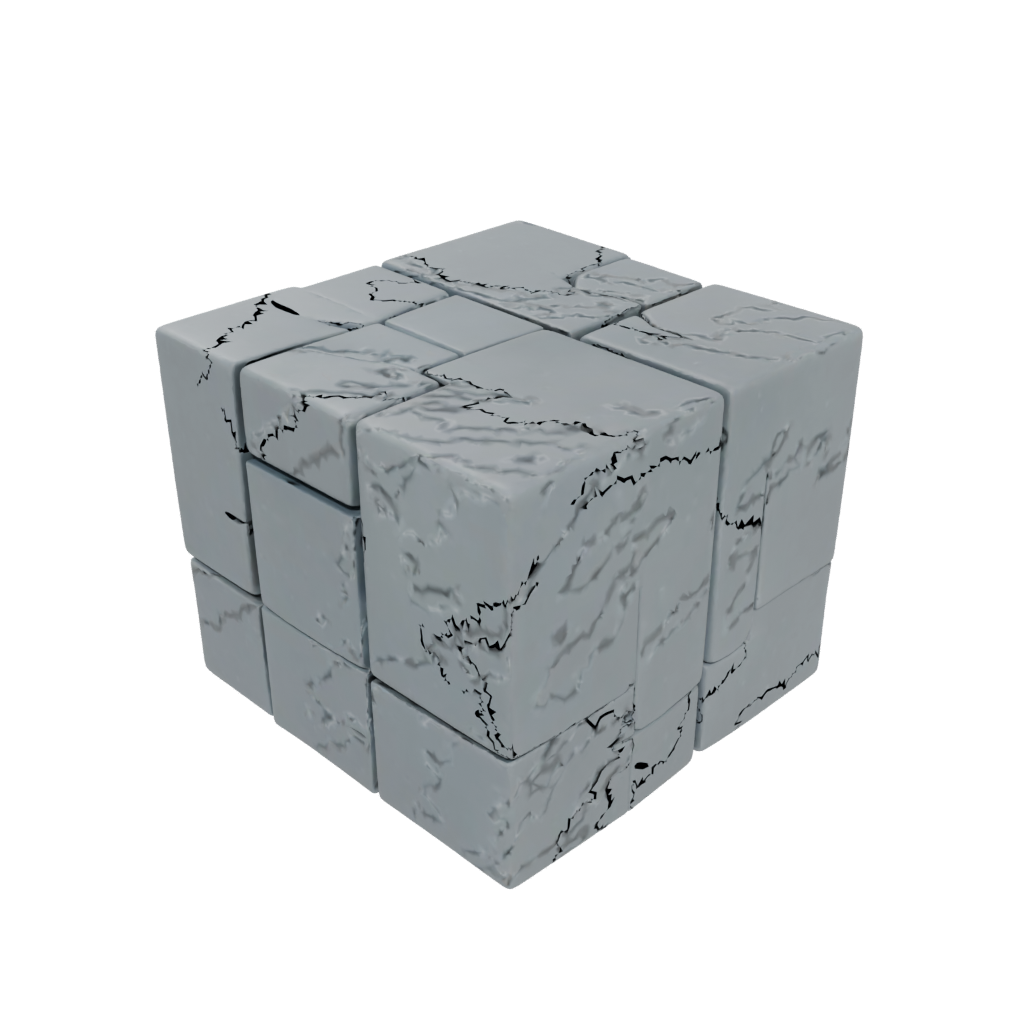 Galaxy Big Slide-Puzzle Cube