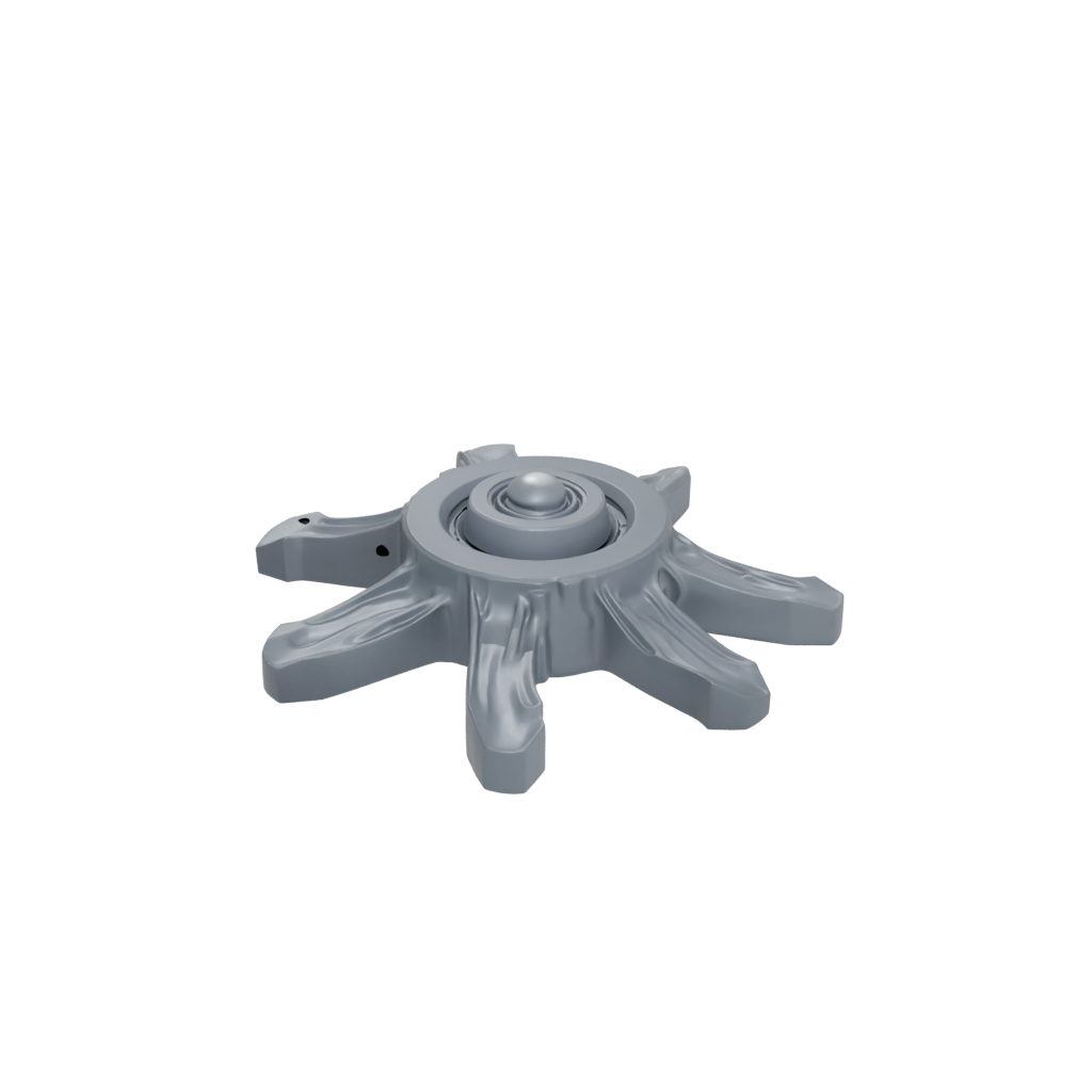 Galaxy Big Three-Prong Spinner