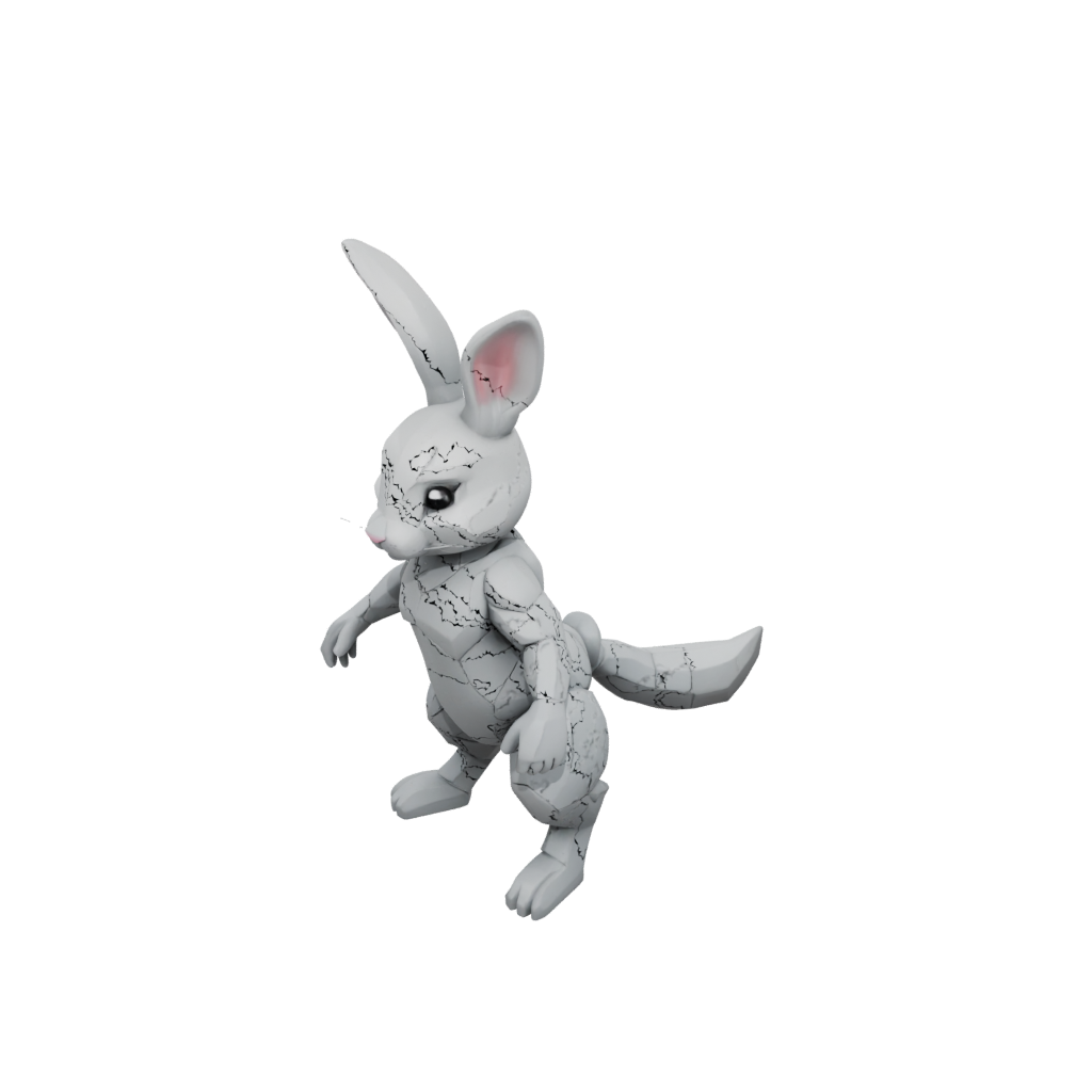 Galaxy Soft Articulated Bunny