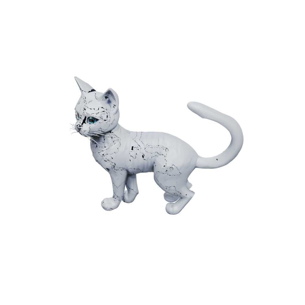 Galaxy Soft Articulated Cat