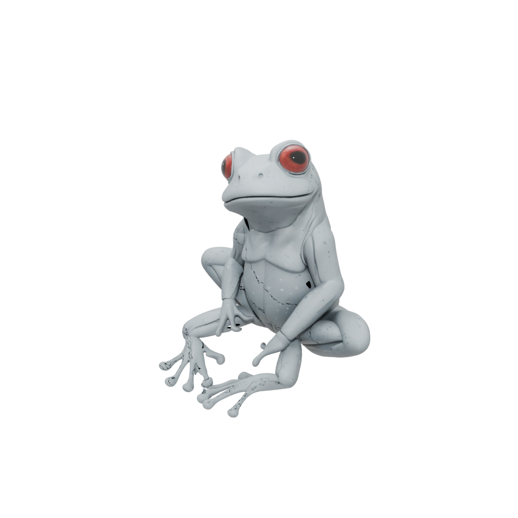 Galaxy Soft Articulated Frog