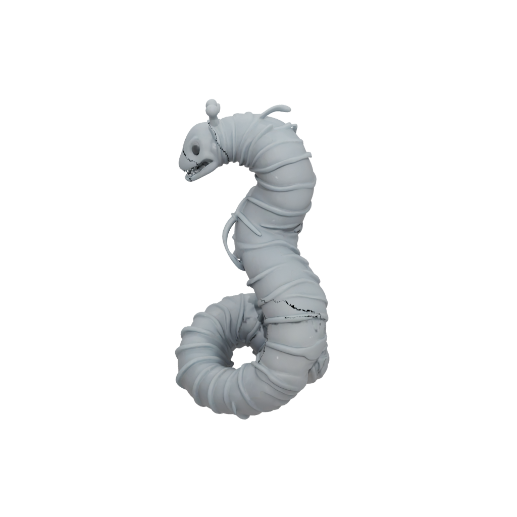 Galaxy Soft Articulated Worm