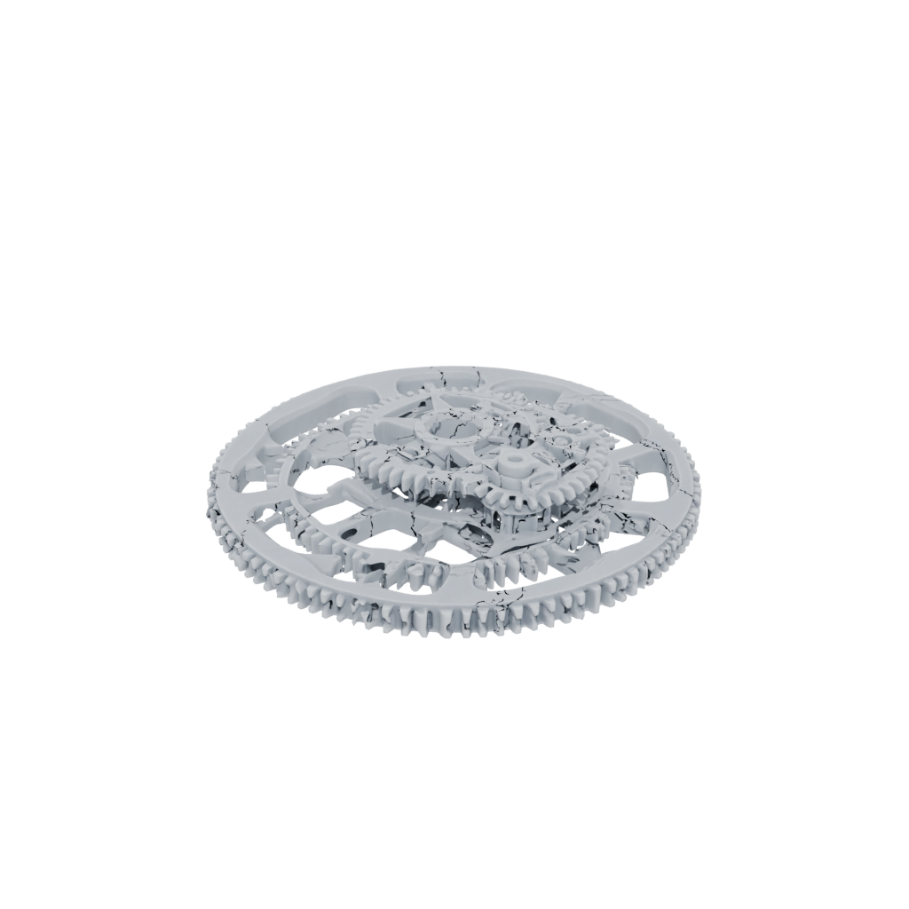 Galaxy Soft Gear-Train Fidget