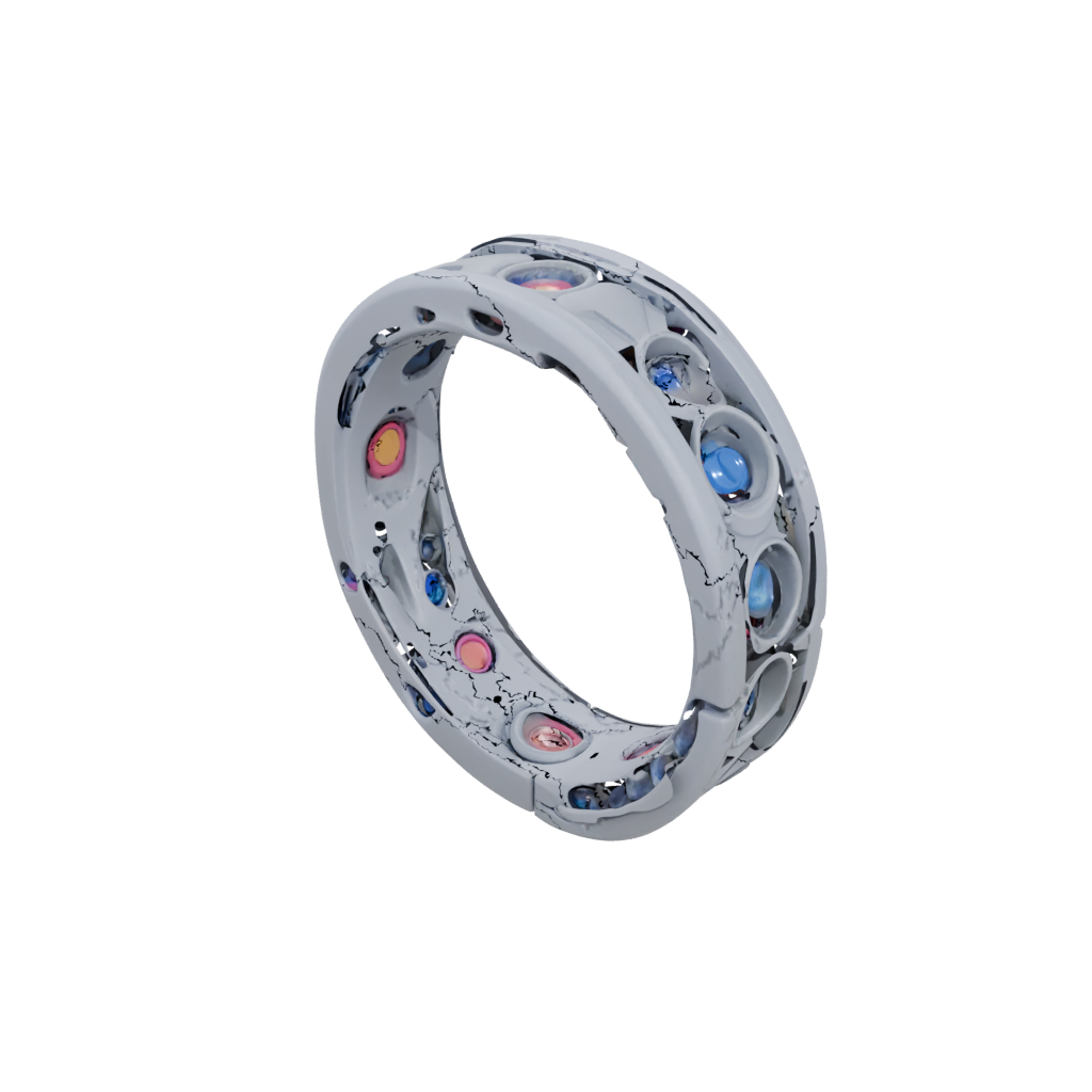 Galaxy Soft Sensory Chain Ring