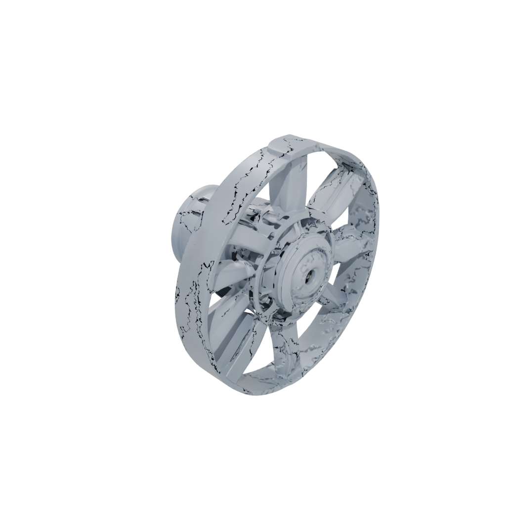 Galaxy Articulated Gyroscope Spinner — fidgets 3D print model, STL