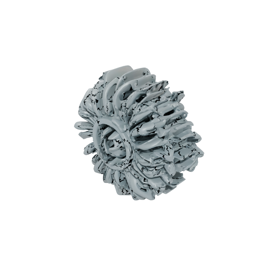 Galaxy Compression Spring Toy — fidgets 3D print model, STL