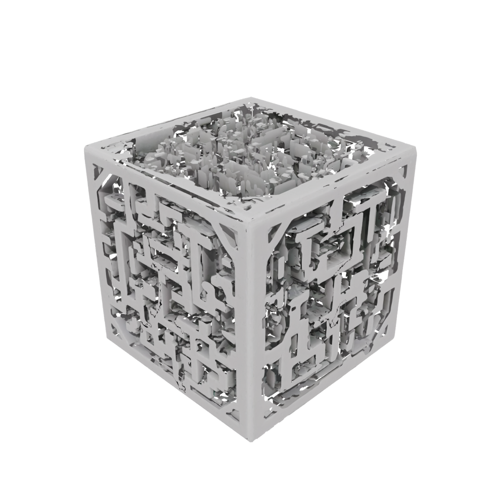 Galaxy Marble Maze Pocket Puzzle — fidgets 3D print model, STL