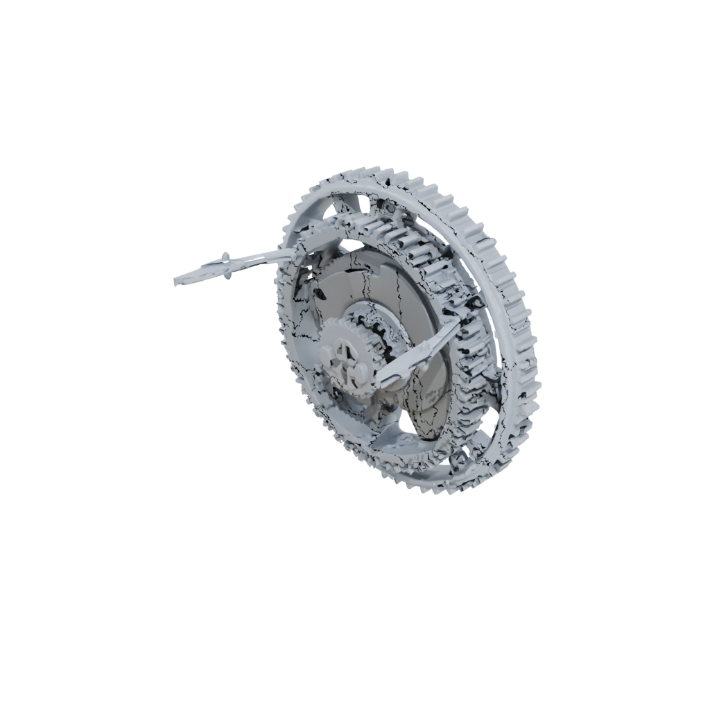 Galaxy Ratchet Click Wheel — fidgets 3D print model, STL