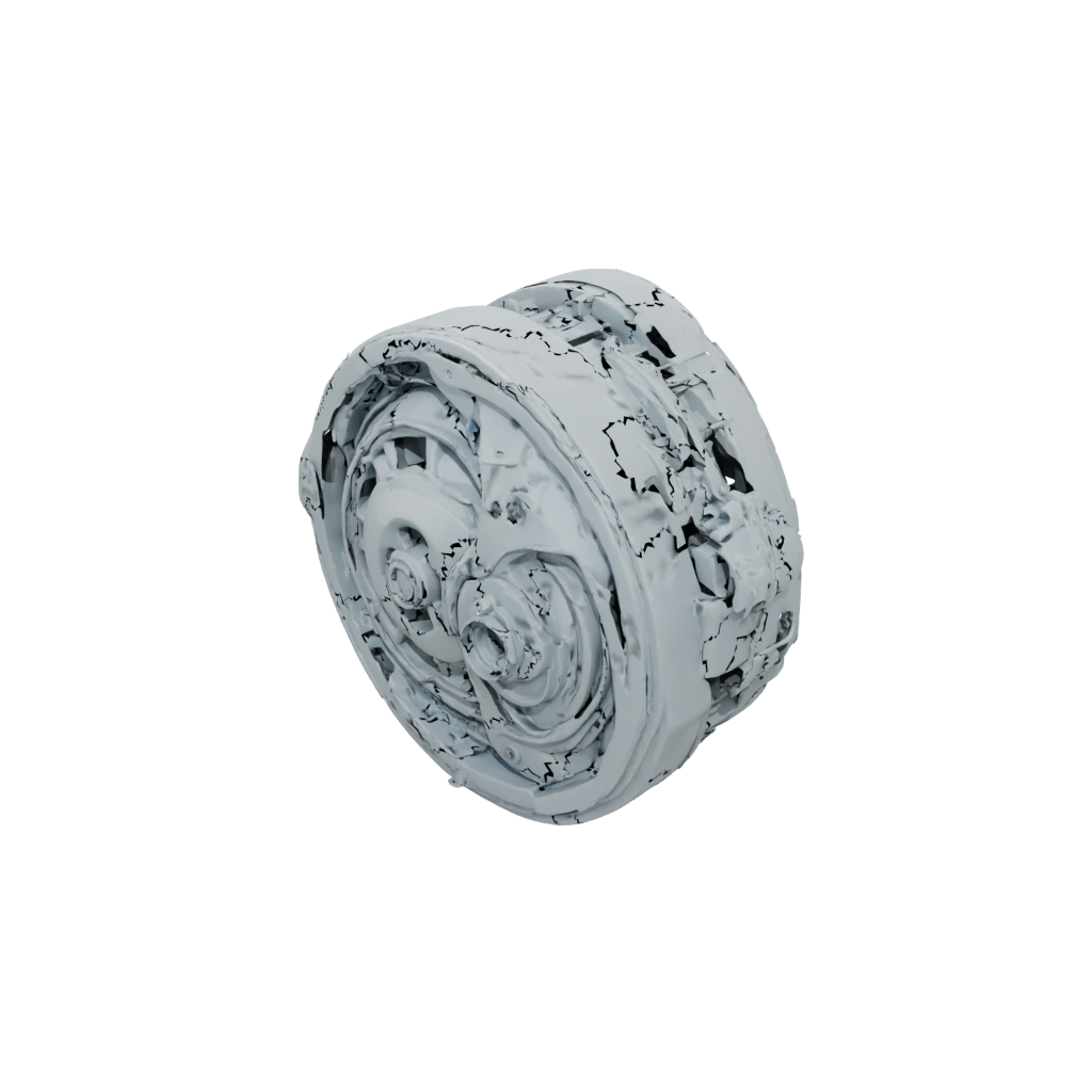 Galaxy Twist-Lock Barrel — fidgets 3D print model, STL