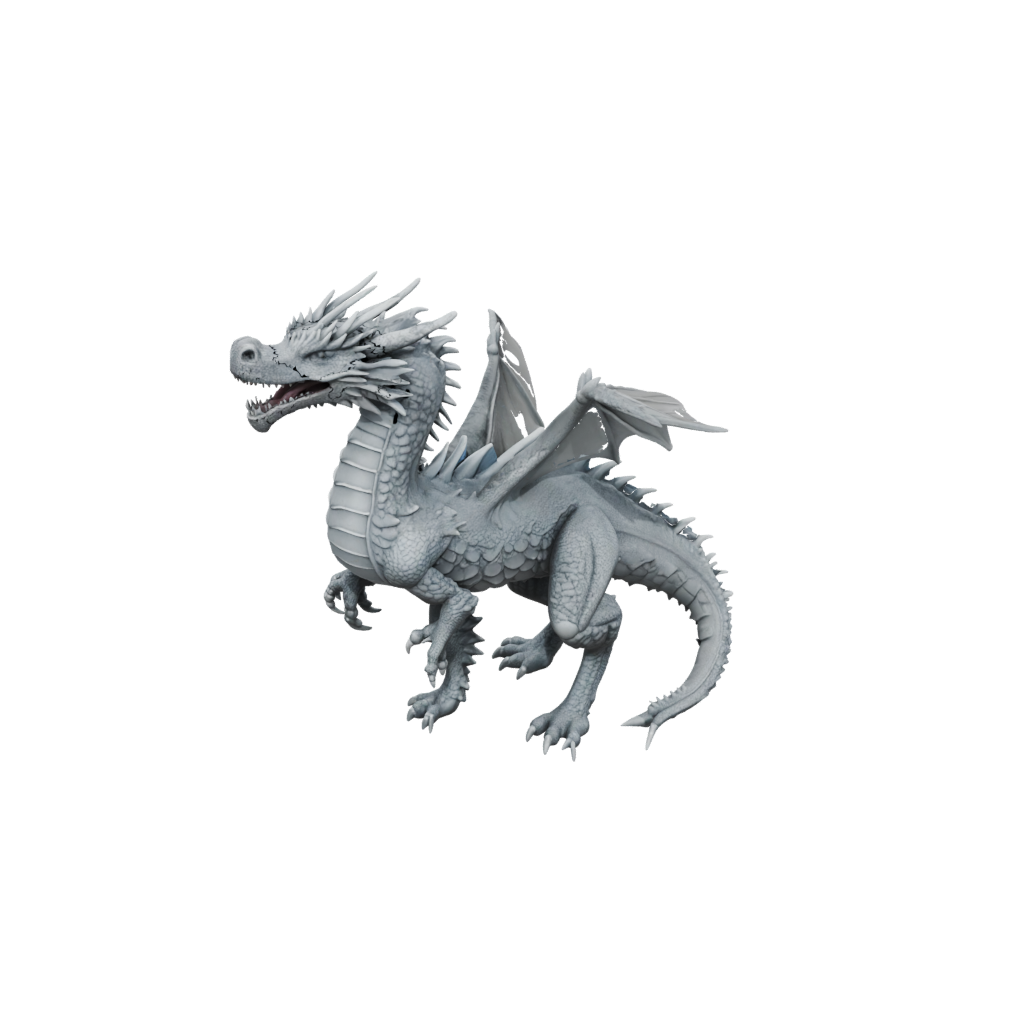 Galaxy Textured Articulated Dragon Long