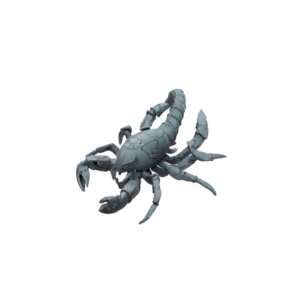 Galaxy Textured Articulated Scorpion