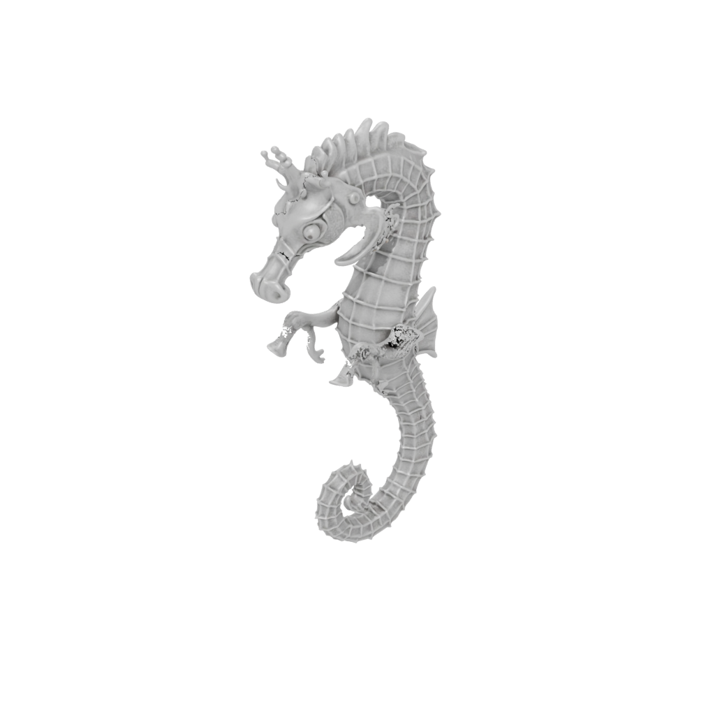 Galaxy Textured Articulated Seahorse