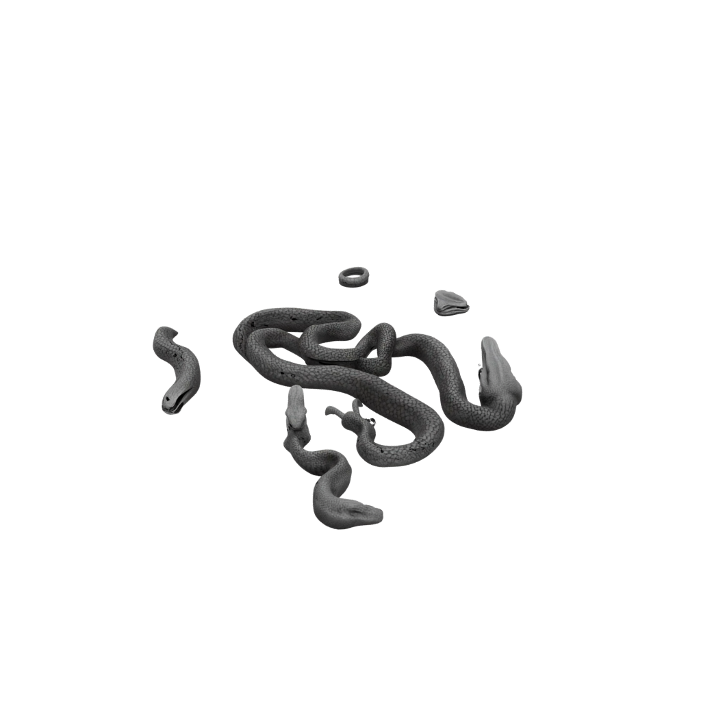 Galaxy Textured Articulated Snake Long