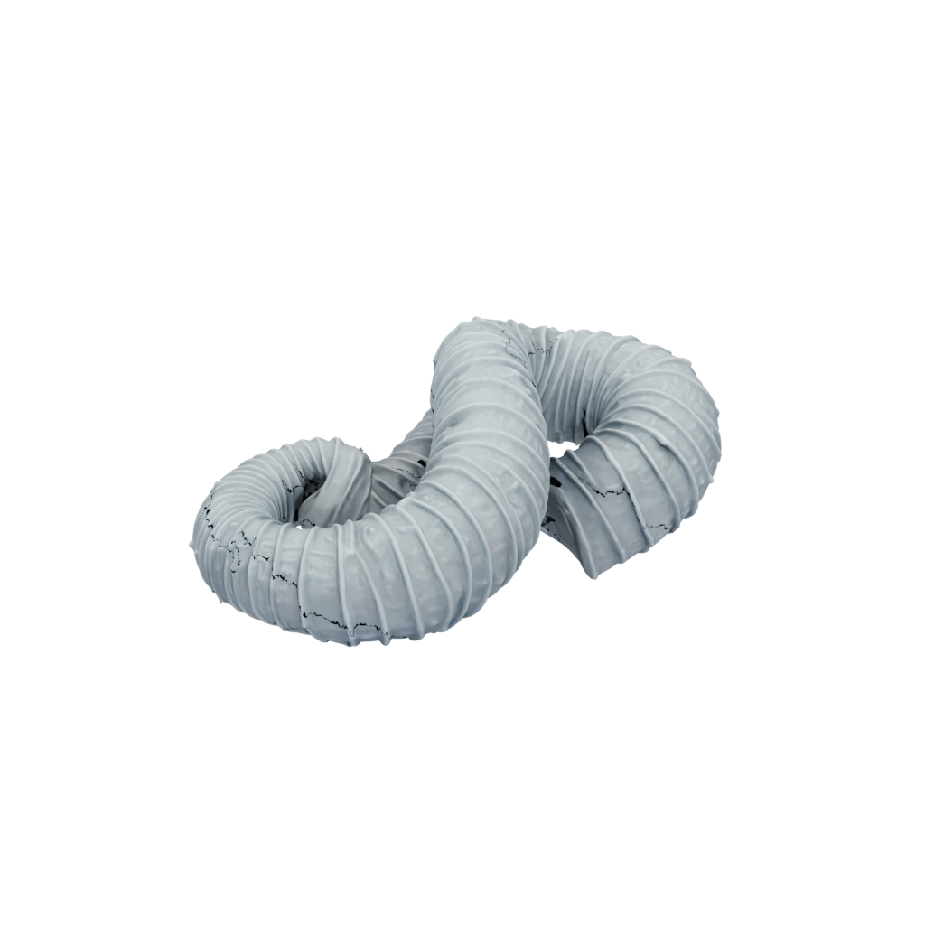 Galaxy Textured Articulated Worm