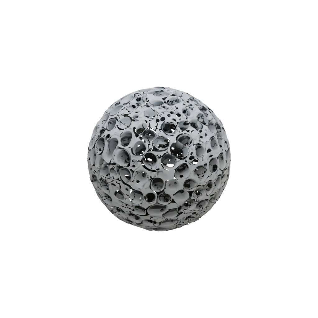 Galaxy Textured Kinetic Flow Ball