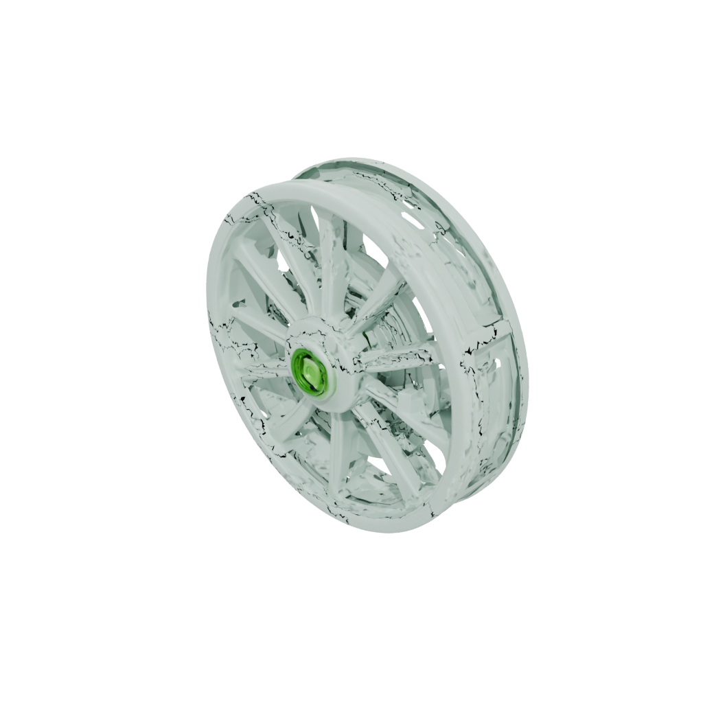 Glow Pocket Ratchet Click Wheel — fidgets 3D print model, STL