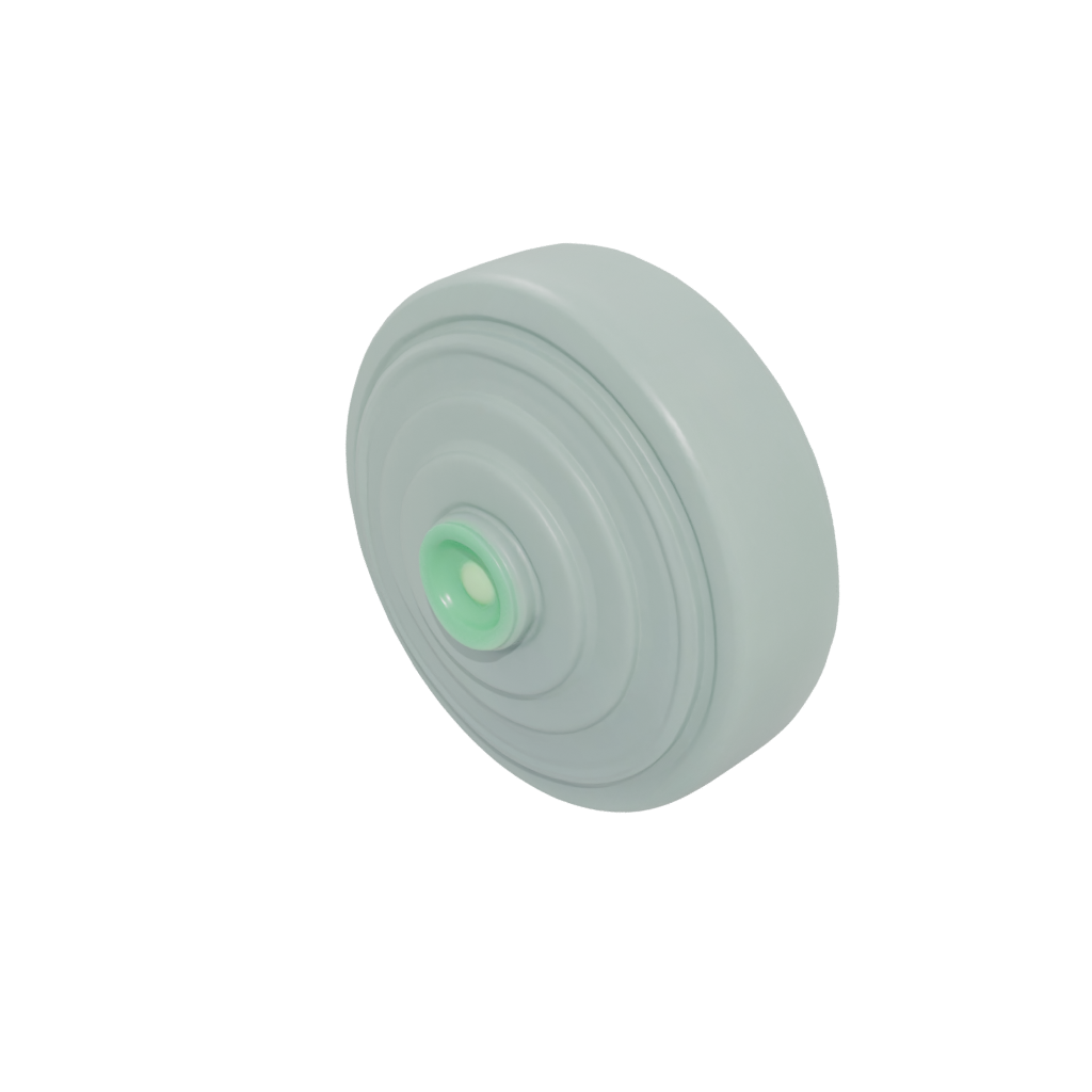 Glow Pocket Rolling Ball Track Coin — fidgets 3D print model, STL