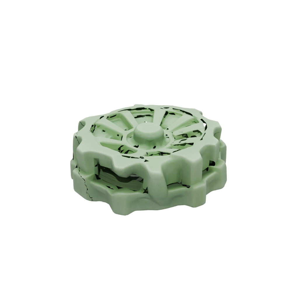 Glow Pocket Rolling Hex Spinner — fidgets 3D print model, STL