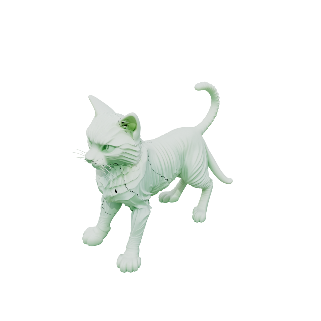 Glow Big Articulated Cat