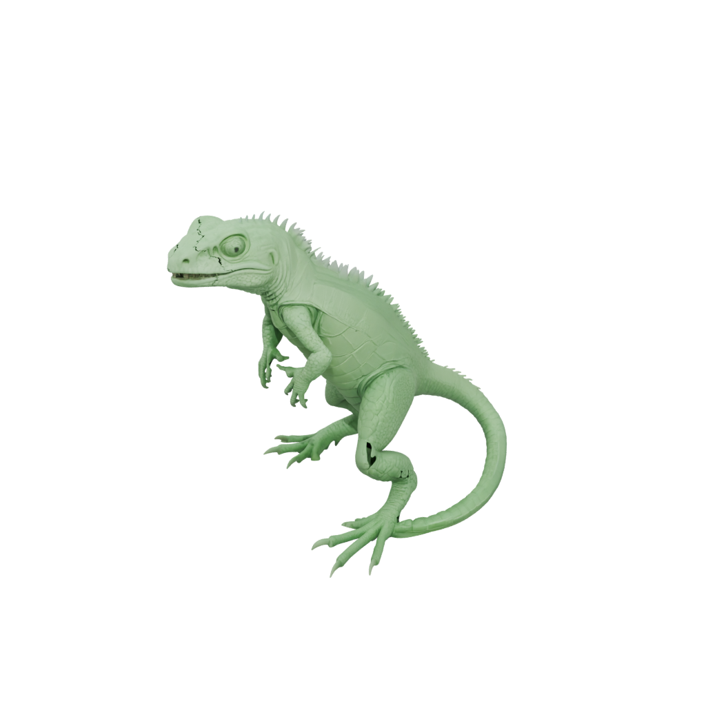 Glow Big Articulated Lizard