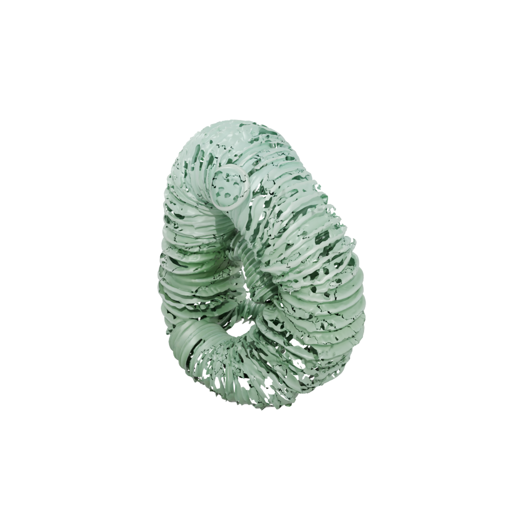 Glow Big Articulated Millipede