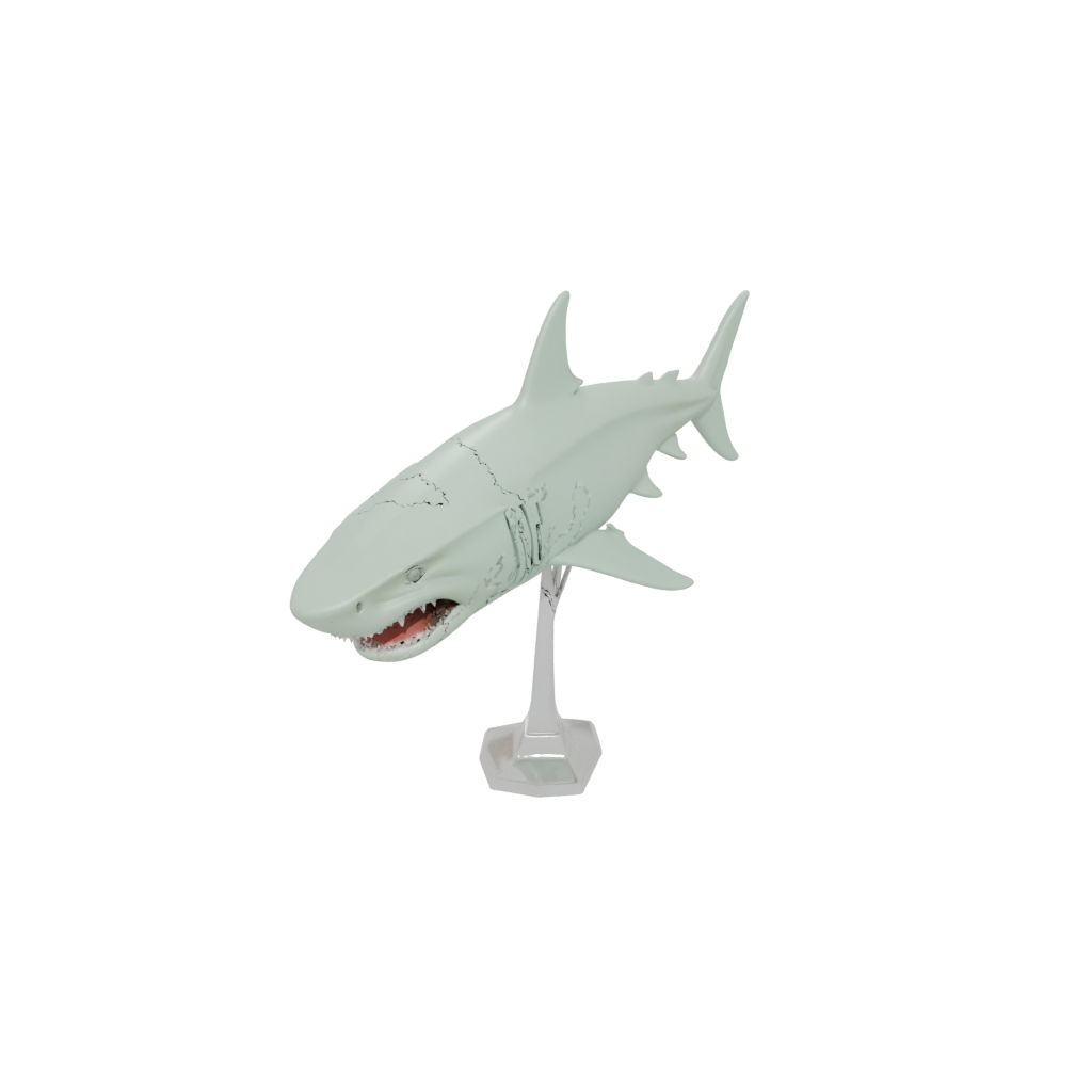 Glow Big Articulated Shark
