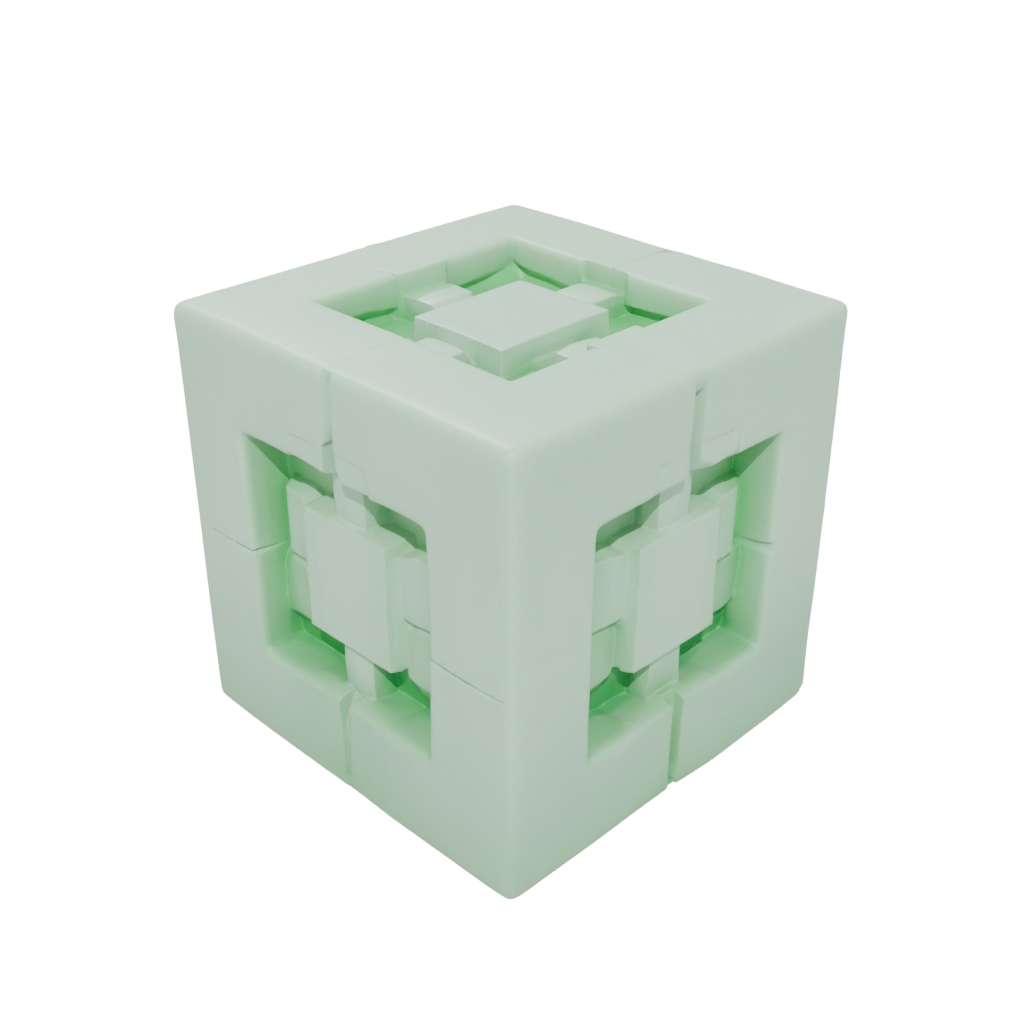 Glow Big Infinity Flip Cube