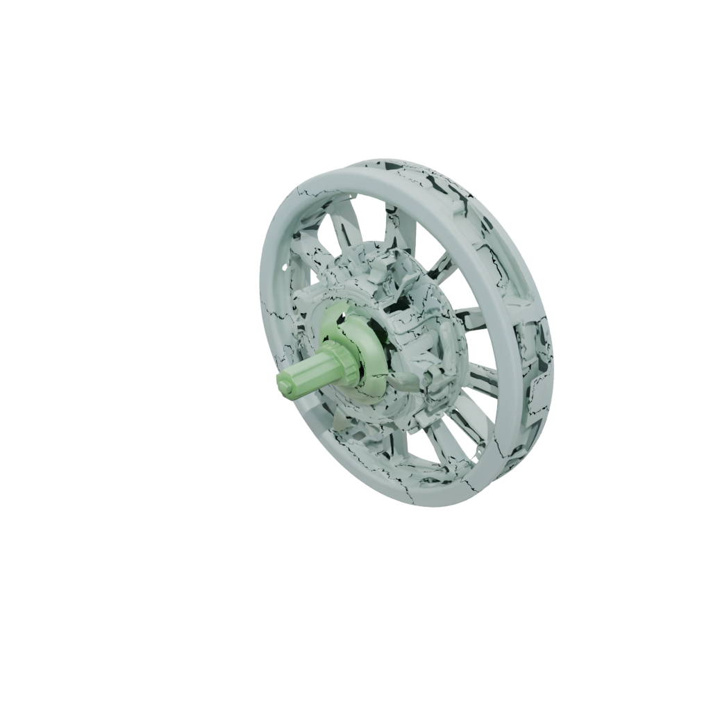 Glow Big Ratchet Click Wheel