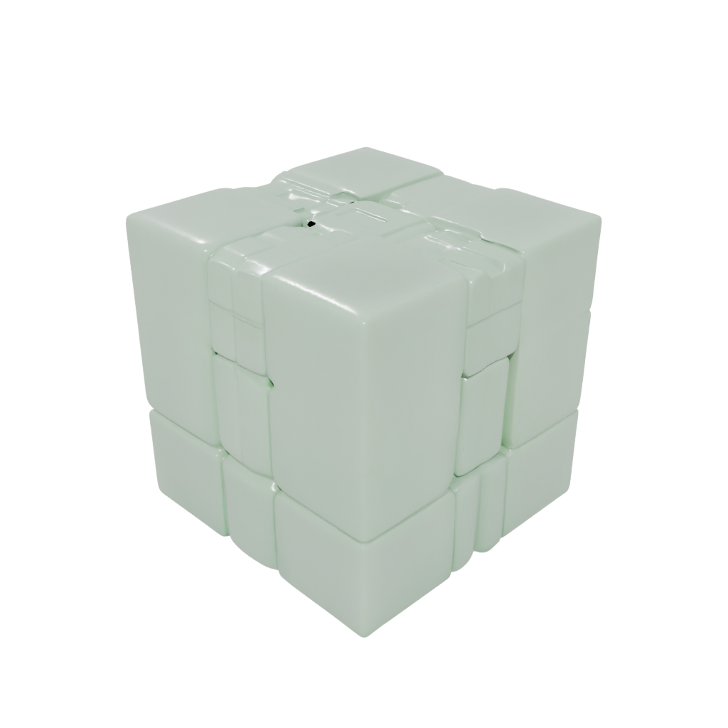 Glow Big Slide-Puzzle Cube