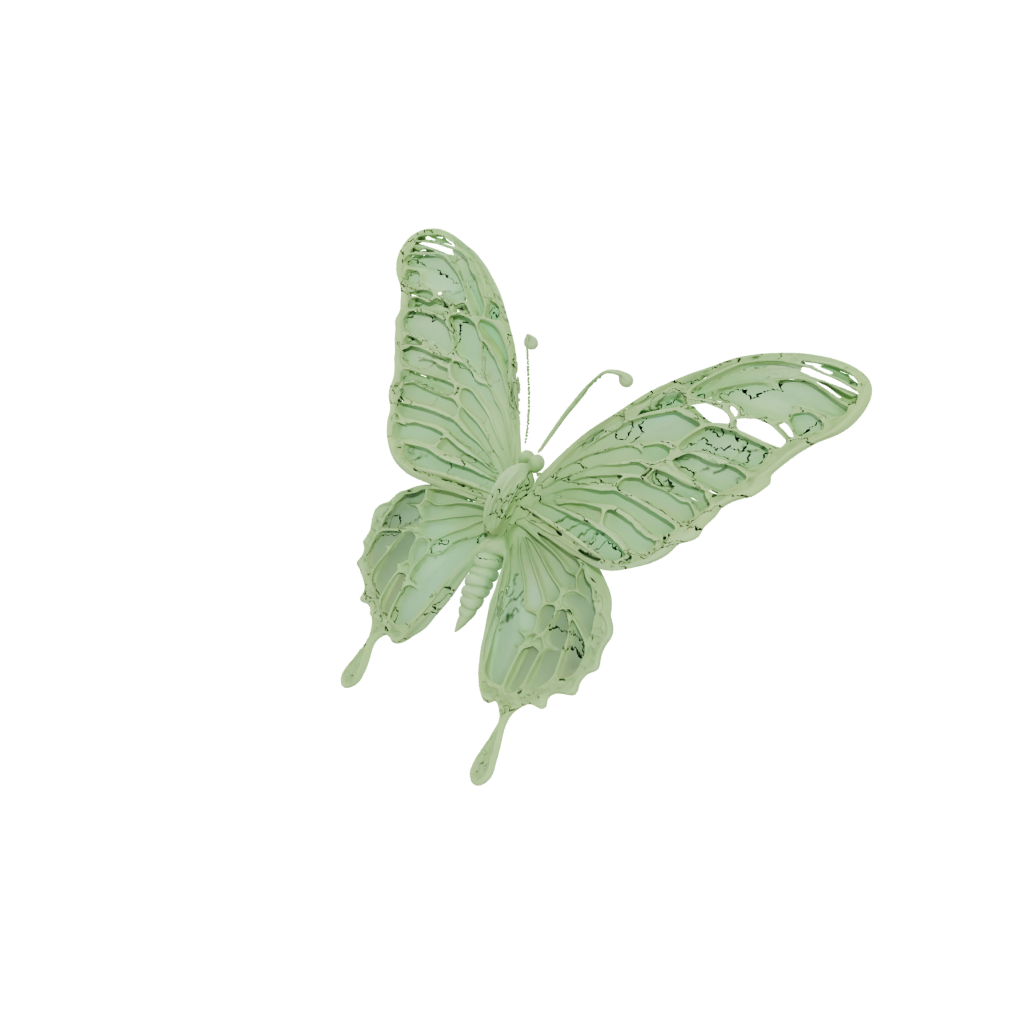 Glow Soft Articulated Butterfly