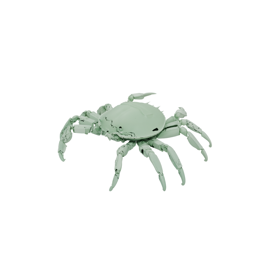 Glow Soft Articulated Crab