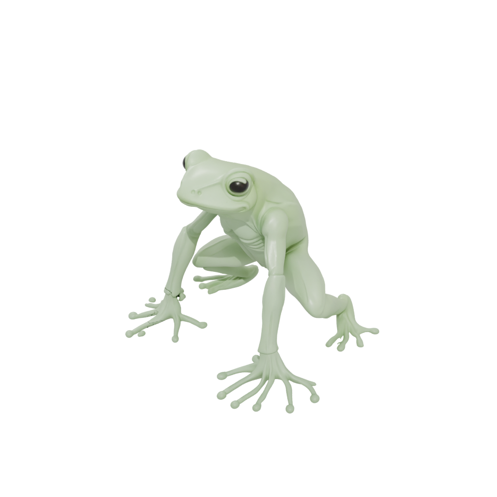 Glow Soft Articulated Frog