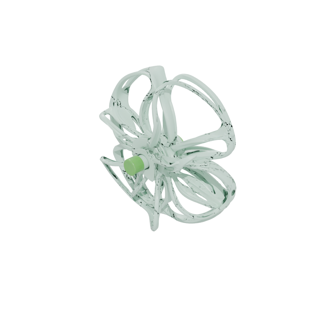 Glow Soft Articulated Gyroscope Spinner
