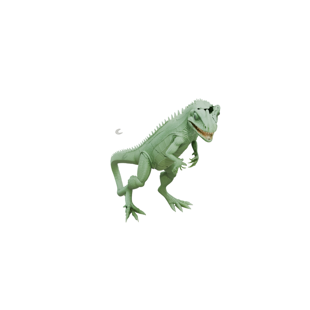 Glow Soft Articulated Lizard