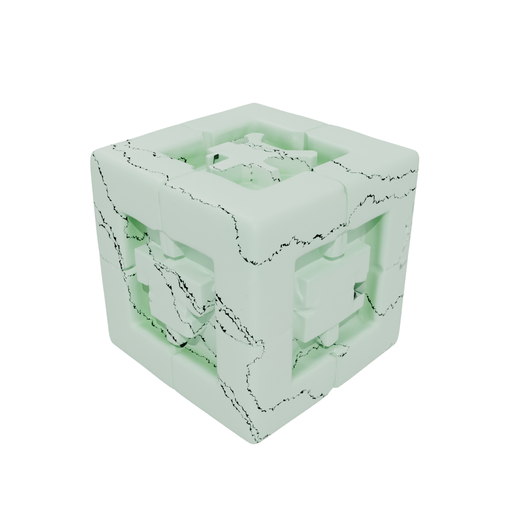 Glow Soft Infinity Flip Cube