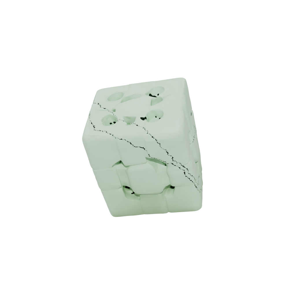 Glow Soft Magnet-Free Click Cube
