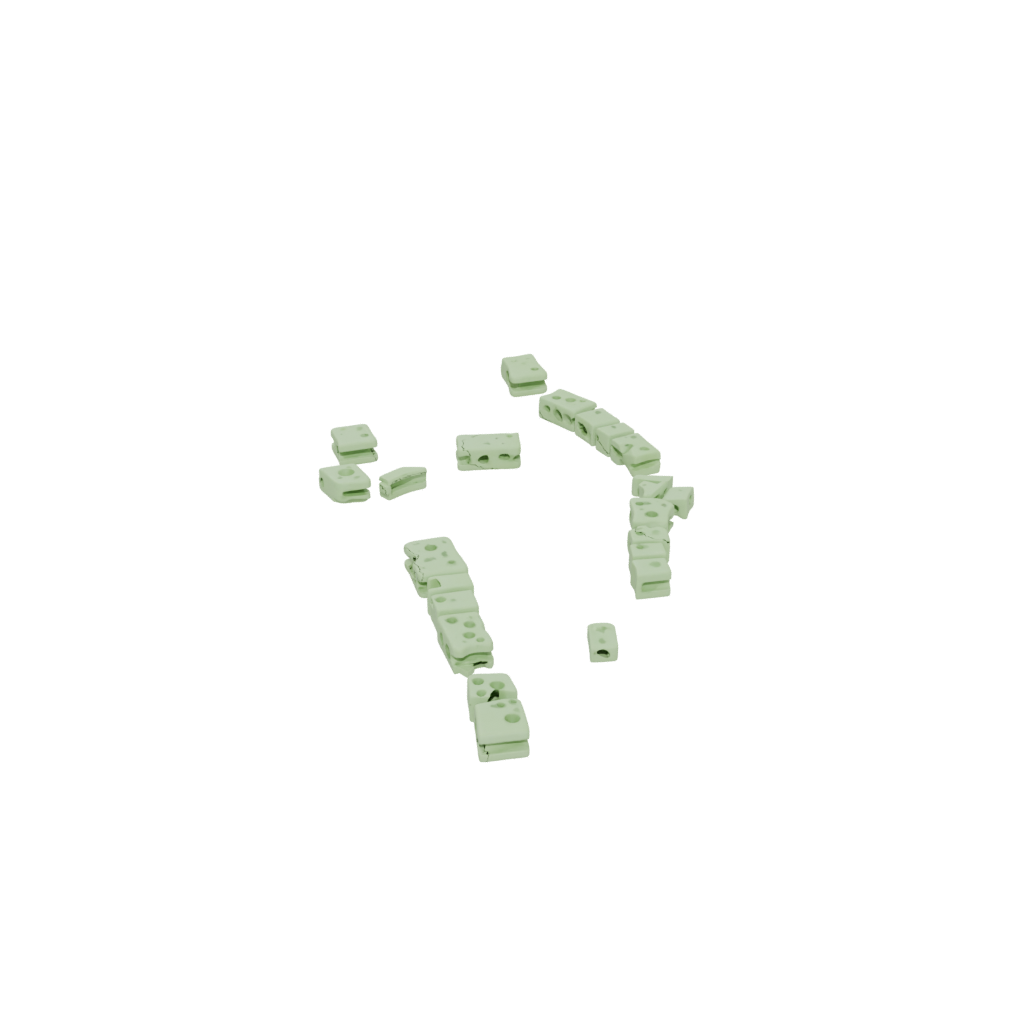 Glow Soft Pivot Domino Chain