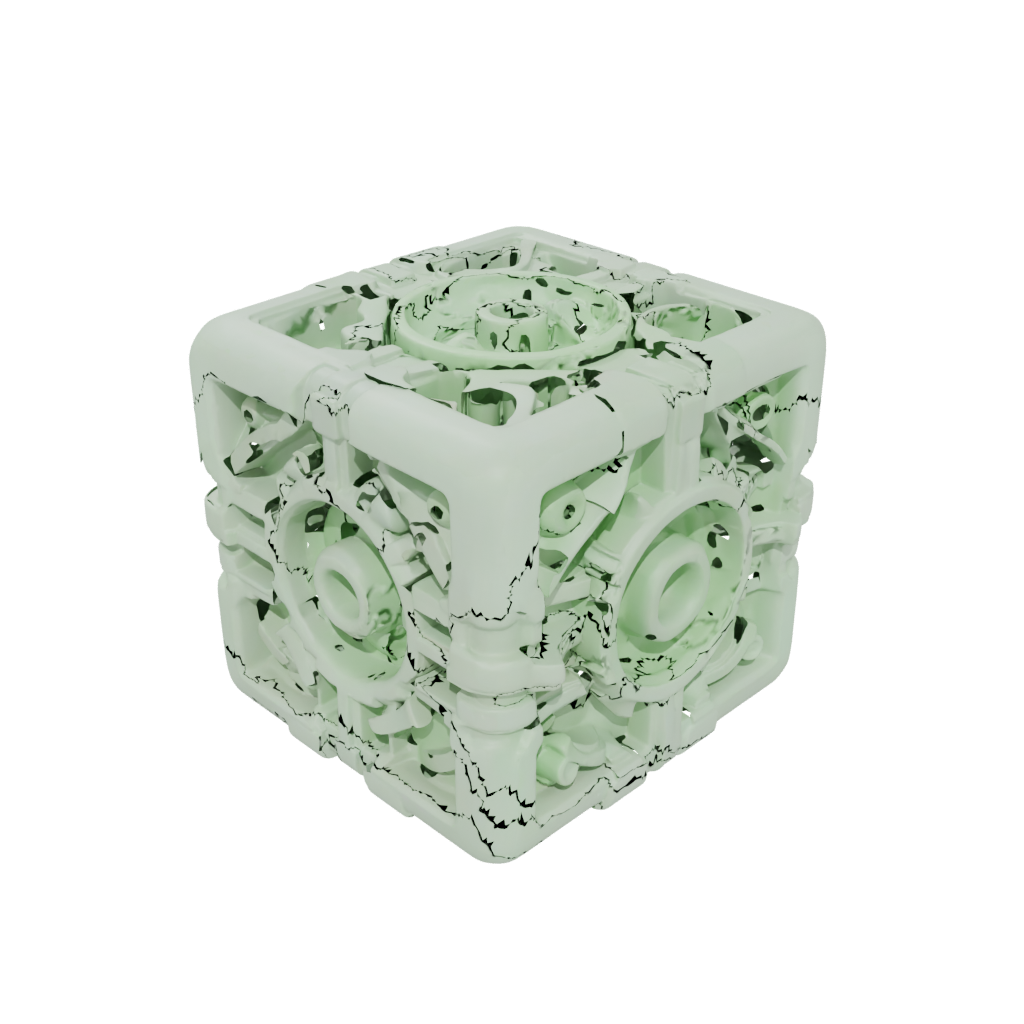 Glow Soft Pocket Gear Cube