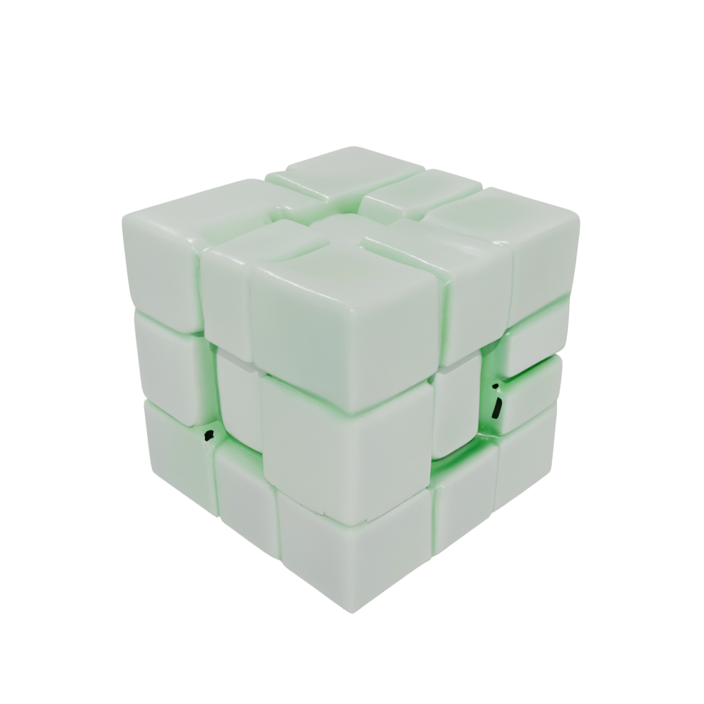 Glow Soft Slide-Puzzle Cube